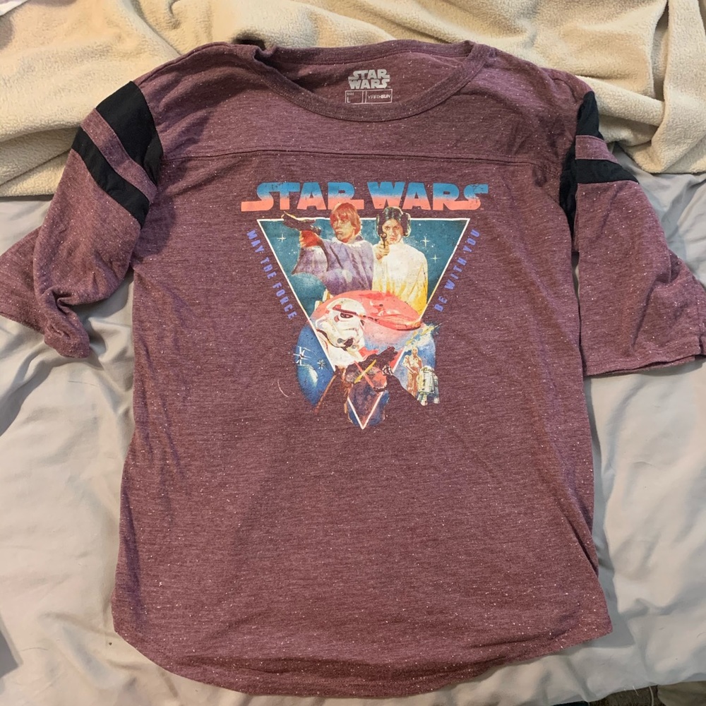 🎃4/$20🎃 Starwars 3/4 sleeve
